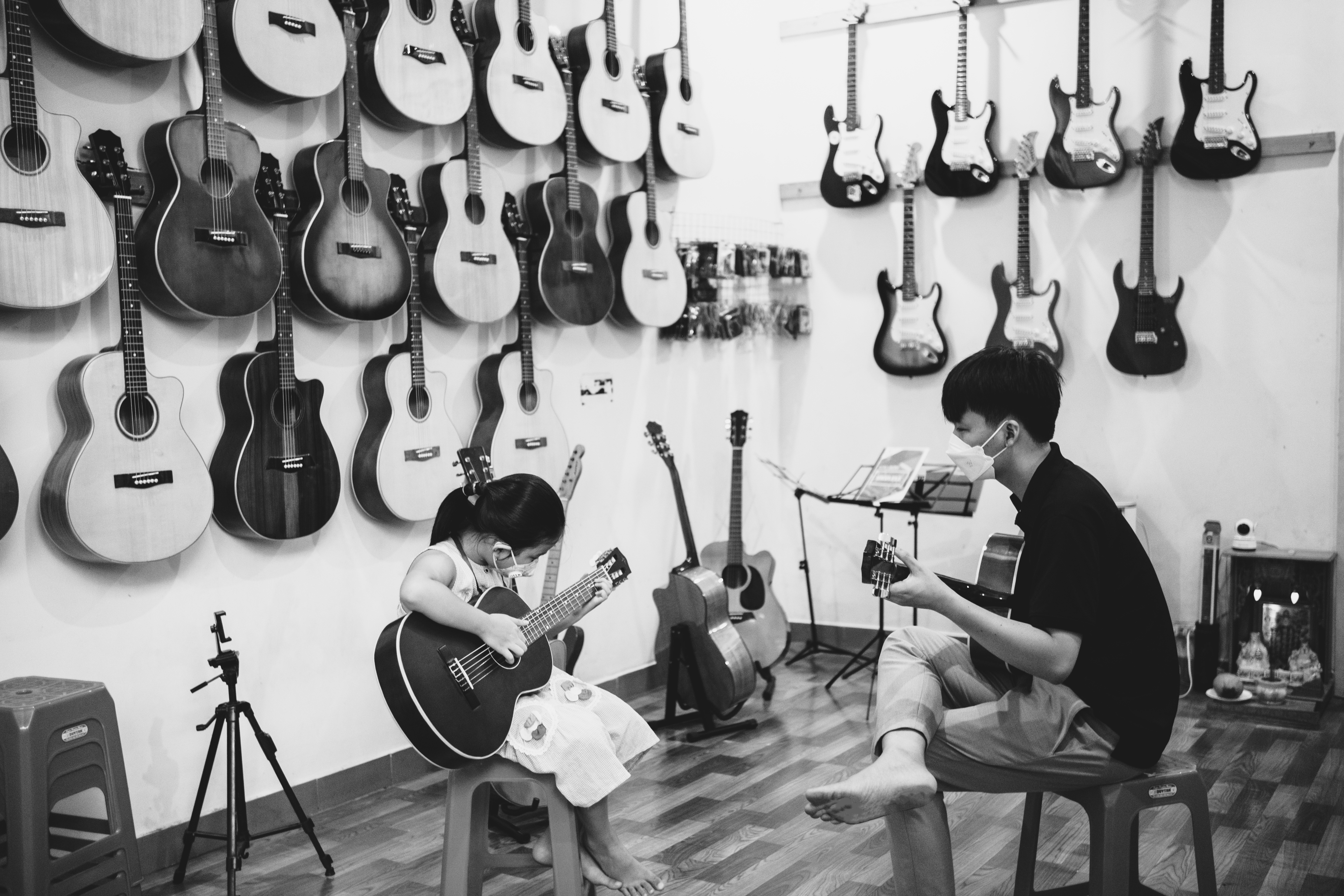 Lớp Acoustic Guitar /2 Học Viên