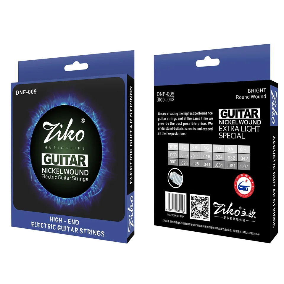 ZIKO Electric Guitar Strings DNF-009